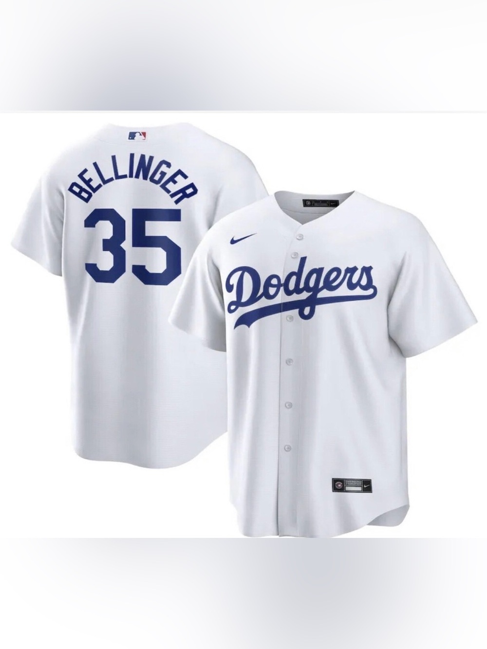 NWT Dodgers Bellinger 35 MLB Nike Jersey Youth size Sm/ 8